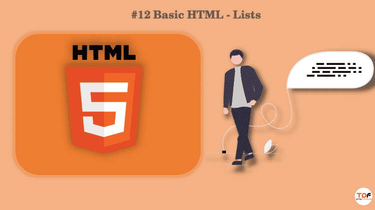 12. Basic HTML - Lists
